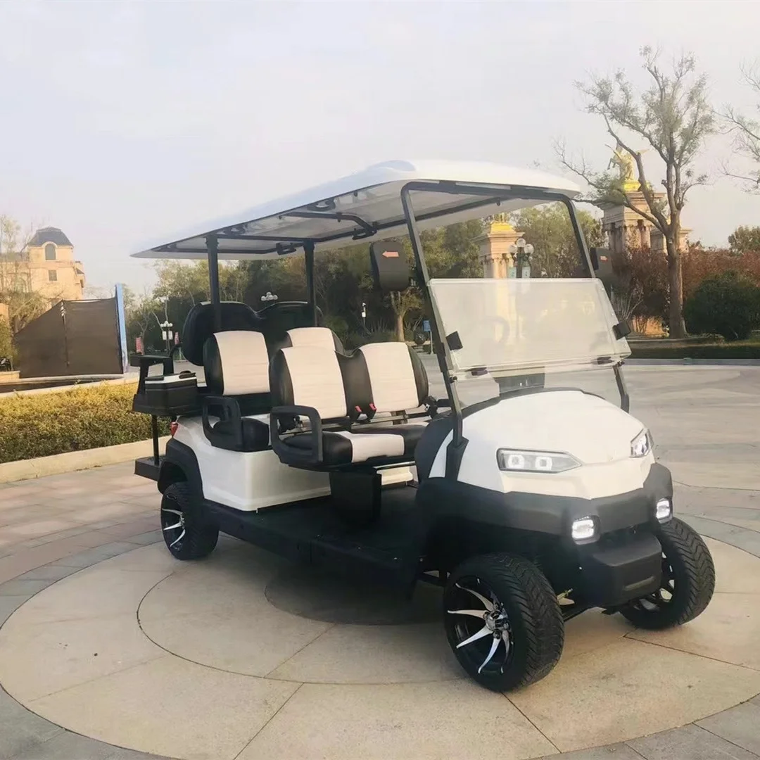 6 seater golf club car buggy golf with led dashboard