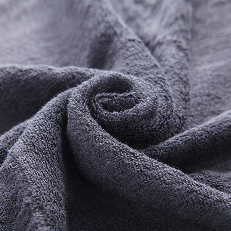 2021 eco-friendly luxury black 100%  bamboo fiber bath towels set