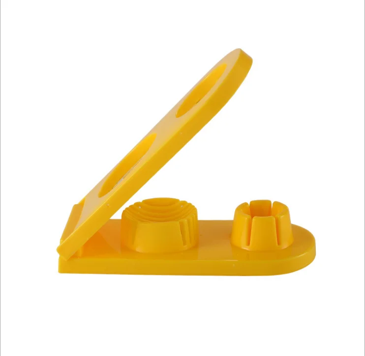 plastic multi-functional egg cutter slicer 2 in 1 boiled egg slicer with 2 cutting discs