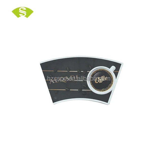 paper fan cup Waterproof offset printing with PE coated one side paper cup sheets