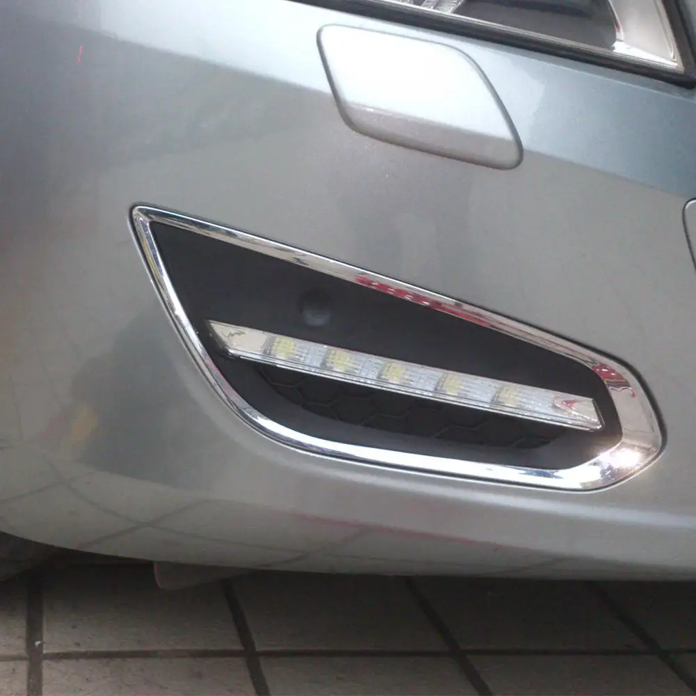Car Led Auto Daytime Running Lights Drl For Volvo S60 V60 2009 - 2013