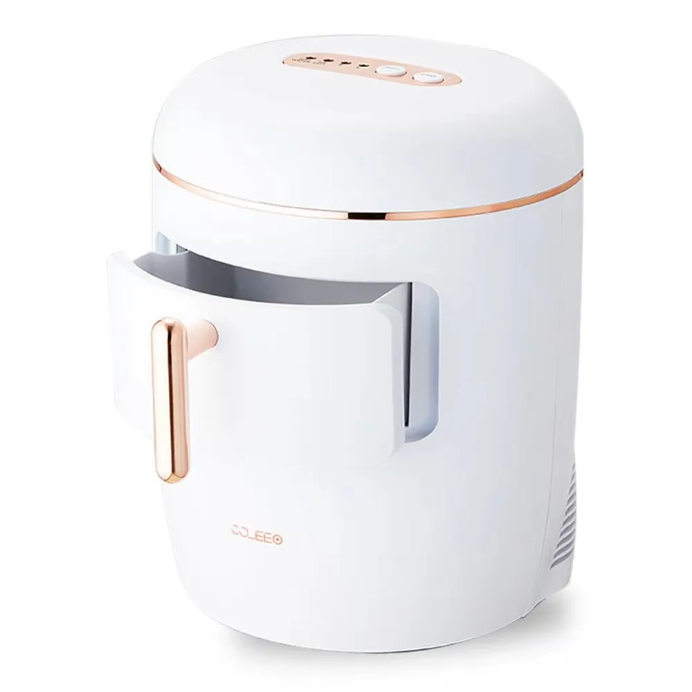 Countertop Ice Maker, 10 Bullet Ice Ready in 6-8 Mins Self-Cleaning Portable Quiet Ice Machine with Ice Scoop& Basket, White