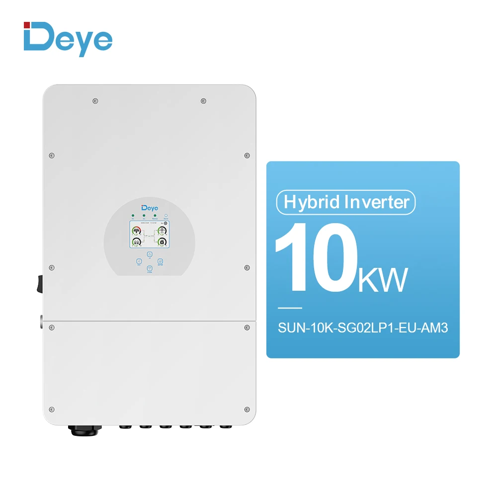 Deye Solar Power Inverter Wifi Module 10Kw All In One Hybrid Dc To Ac Inverter With Battery