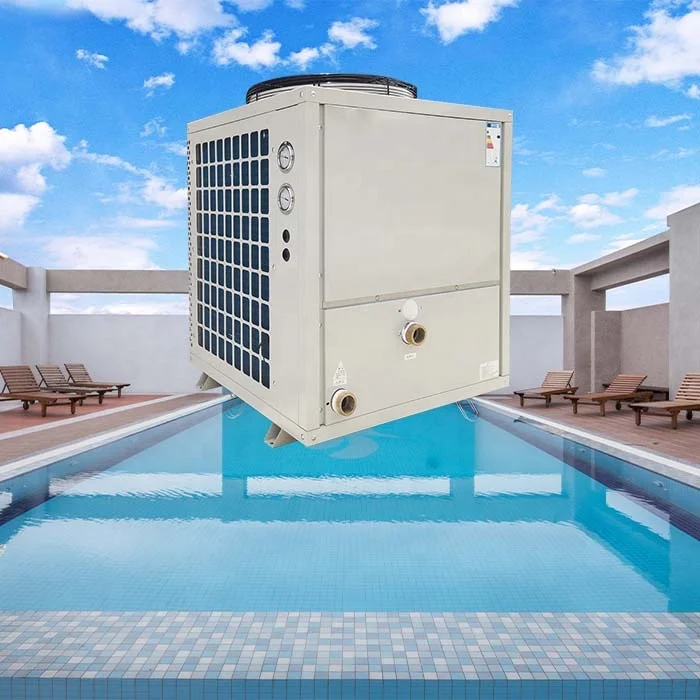 Indoor and outdoor electric swimming water pool heater low temperature  air to water  pool heat pump 21KW