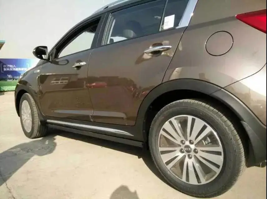 Электрический боковой ступенчатый поднос из углеродного волокна с принтом для Kia Sportage R