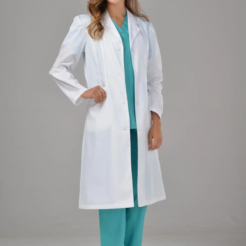 doctor coat lab coat 100% cotton white color doctor uniforms