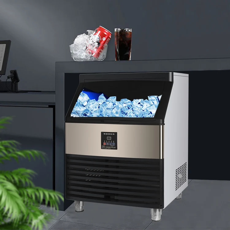 Commercial Automatic Restaurant Factory Supply Store Use  Ice Maker Machine Ice Cube Making
