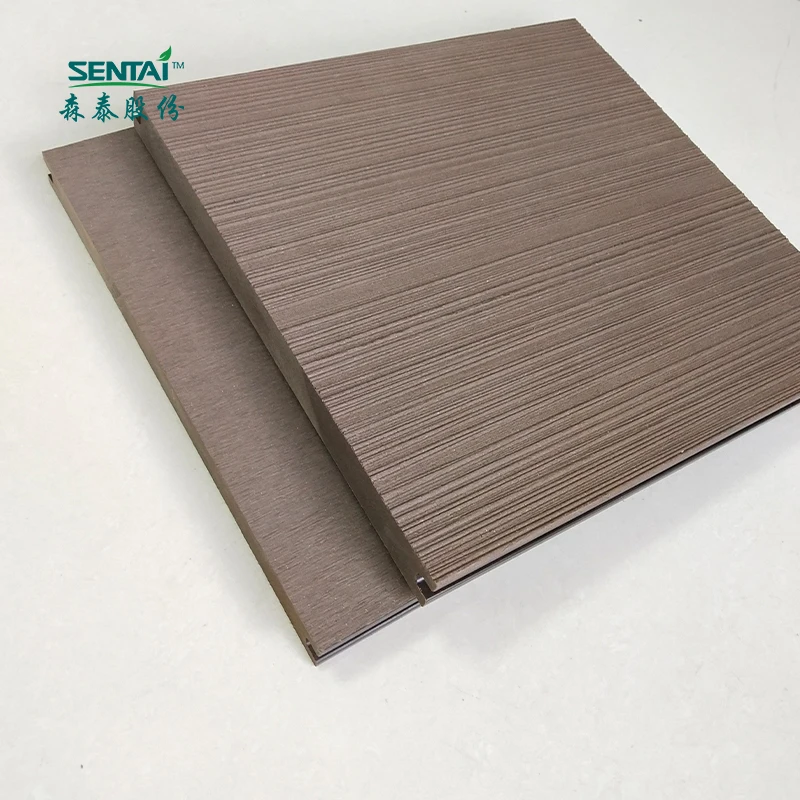 290*22mm high quality durable wpc solid decking anti-slip Eco wood Plastic Composite outdoor Deck floor 06BH