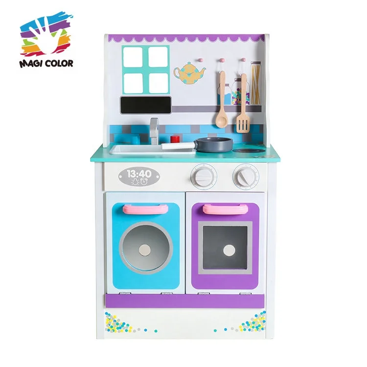 Ready To Ship small wooden doll kitchen set for children W10C343