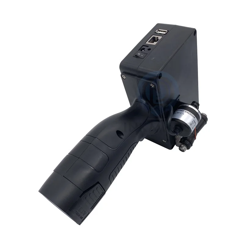 With 42ml Cartridge Portable Hand Held TIJ Date Number Batch Code Stamp Printer Coding 2.5 Ink Jet Handheld Inkjet Printer