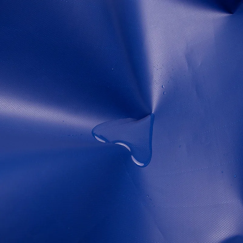 Outdoor Poly Tarp Plastic Lona Waterproof 550gsm PVC Coated Tarpaulin Fabric Canvas for Cover