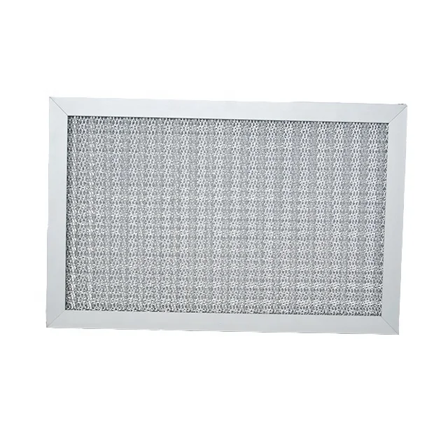 HVAC Air Filter Wire Mesh  Washable Pre Filter Electrostatic Dust Mesh Filter For AC Durable Rustproof Customization Service
