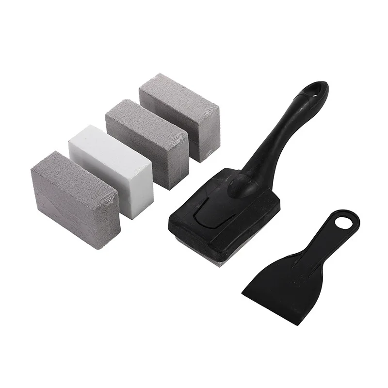 Yongli CS001 Griddle Cleaning Kit for Blackstone with handle  Flat Top Grill Accessories Kit with Scraper Cleaning Brick