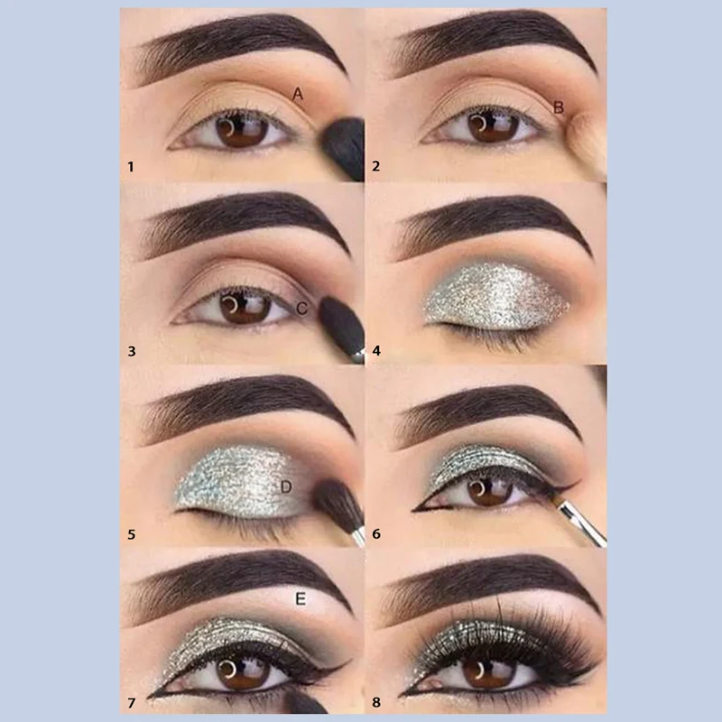 OEM ODM makeup high pigment eye shadow cosmetics liquid glitter eyeshadow private label