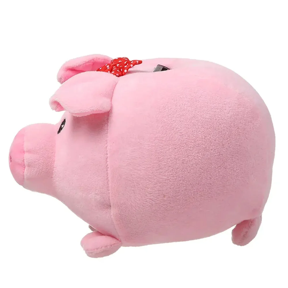 Wholesale Plush Pig Animal Money Coin Banks Piggy Bank Money Saving Box Custom Kids Cute Money Box