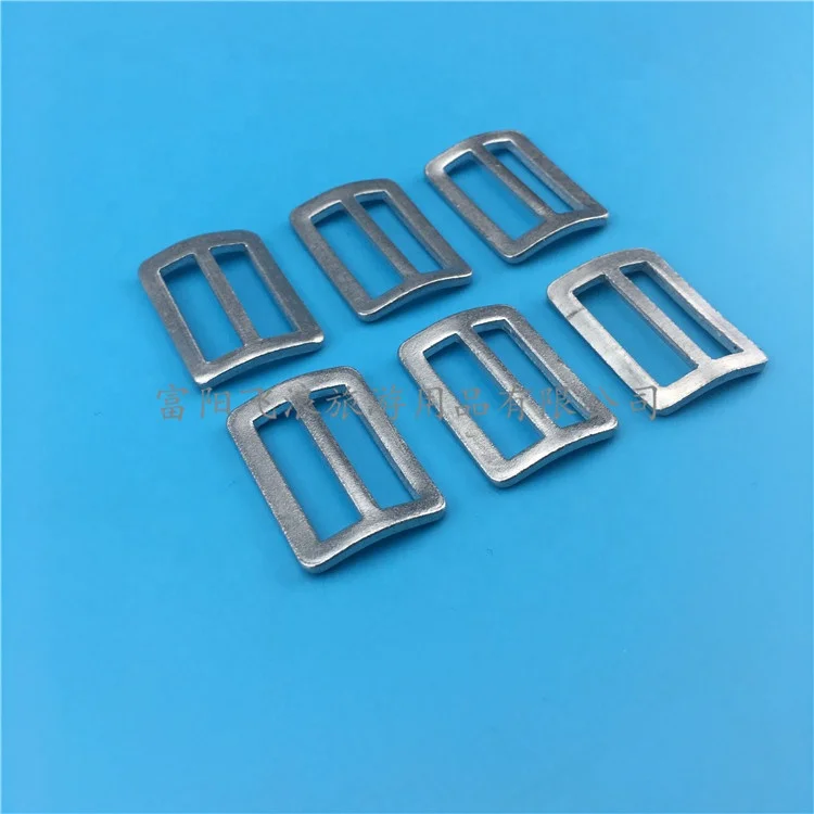 Metal Adjuster Tri-Glide Webbing for Backpack Strap Slider Buckles Accessories