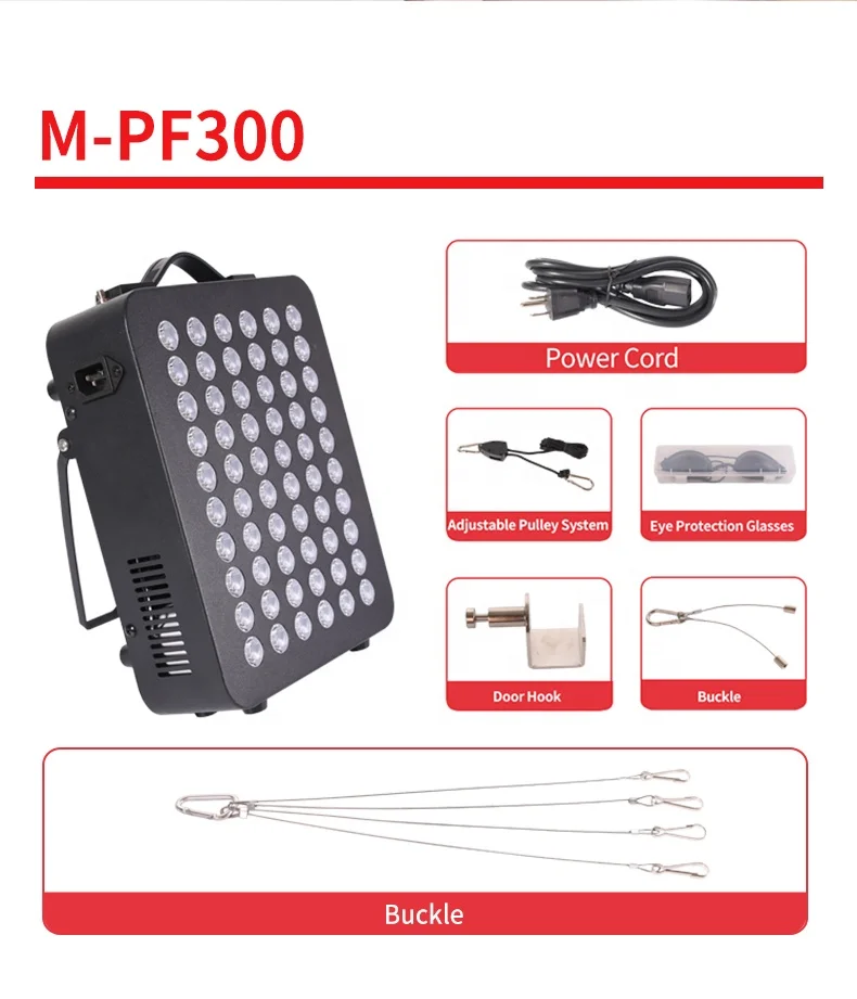 Mobile desktop 630nm 660nm 810nm 850nm 940nm professional skin rejuvenation ptd led light therapy machine