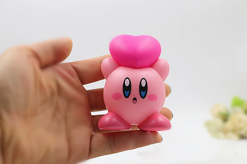 Набор милых фигурок Kawaii Pink Kirby