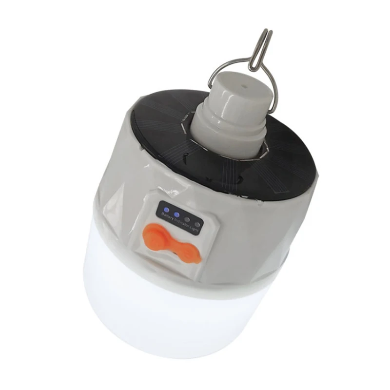 Portable Emergency Night Market Light Outdoor Camping Home 45 Led Waterproof Garden Hanging Lamp Bulb