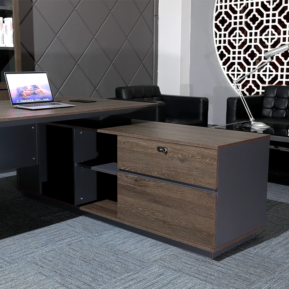 Modern Executive Office Table Luxury CEO Manager Furniture Desk