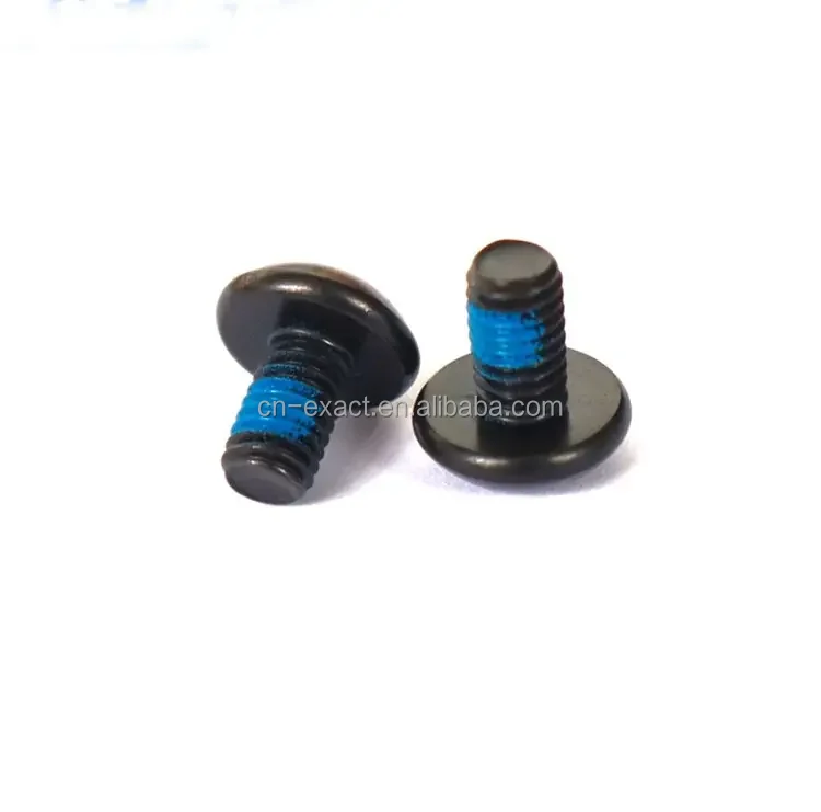 Factory fastener Taiwan quality Stainless Steel Black Oxide hex socket button round head ISO 7380 machine screws