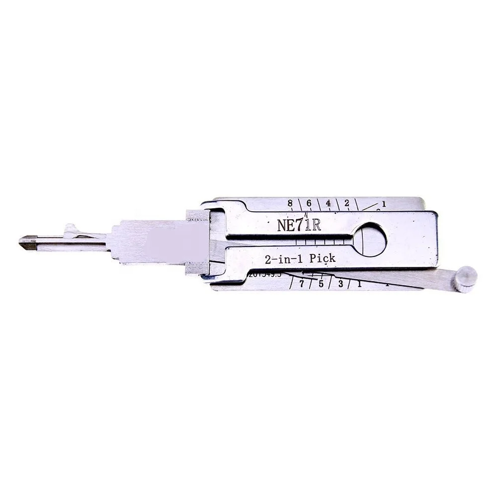 Locksmith Tool Lishi Tool 2 In 1 Lishi NE71R 2in1 Decoder And Pick For VOLVO