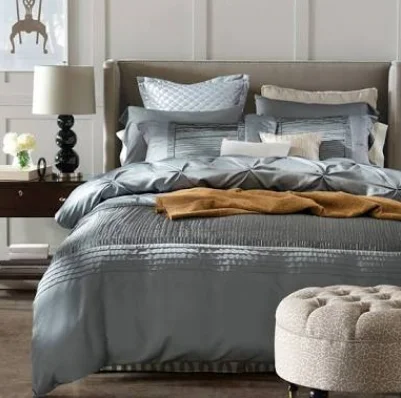 Poly/Cotton Bed Sheet Cotton Bed Sheets Set Solid Duvet Cover Sets 3/4/6/7/8 pieces bedding set covers bedsheets For Home Hotel