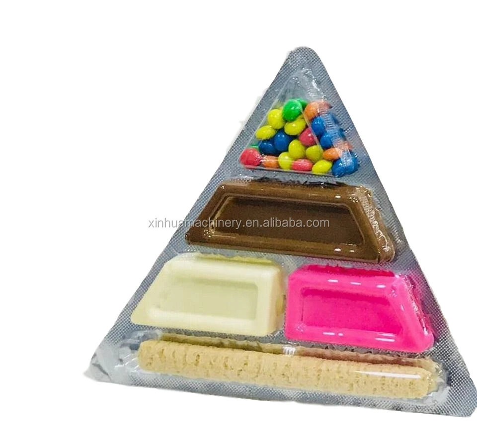 Small cup filling and sealing machine for butter jam filing blister packing machine