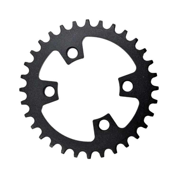 Hot Selling bike chainrings BICYCLE CHAINWHEEL BCD76 chainrings 32t-38t  AL6061 or AL7075