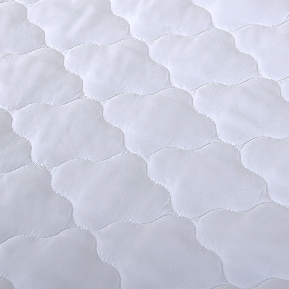 Hotel knitted waterproof Fitted Sheet custom 120g polyester hospital mattress cover water proof mattress Protectors