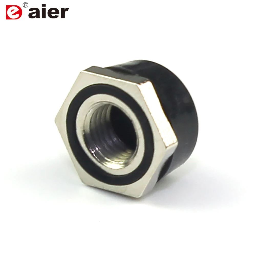 Waterproof Black Color Rubber Medium Toggle Switch Cap