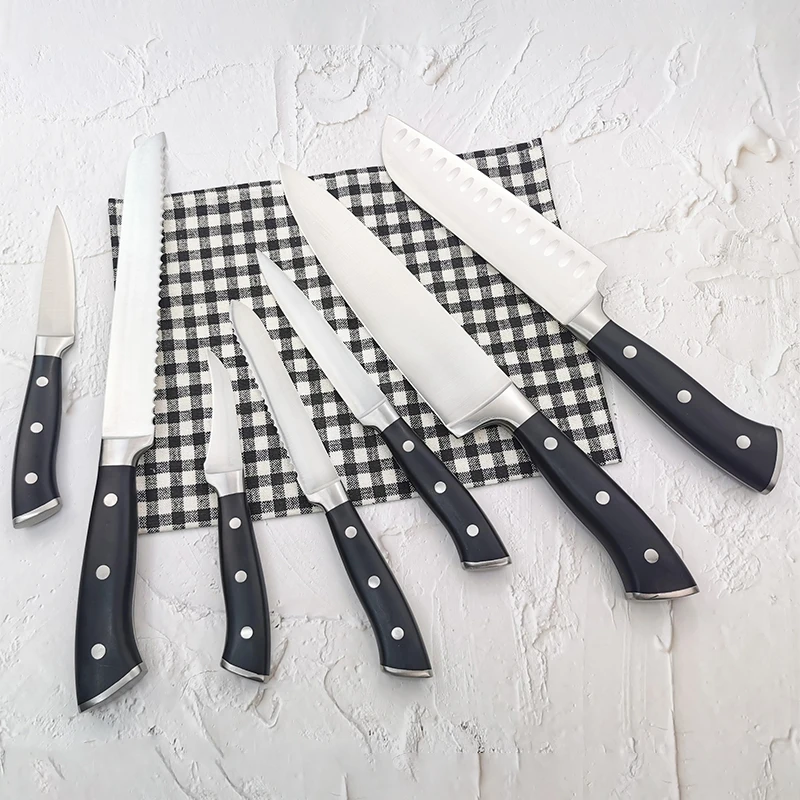 Homsense Factory Kitchen Tools Amazon Product Wholesale Stainless Steel Knife Set Kitchen Knife Accessories