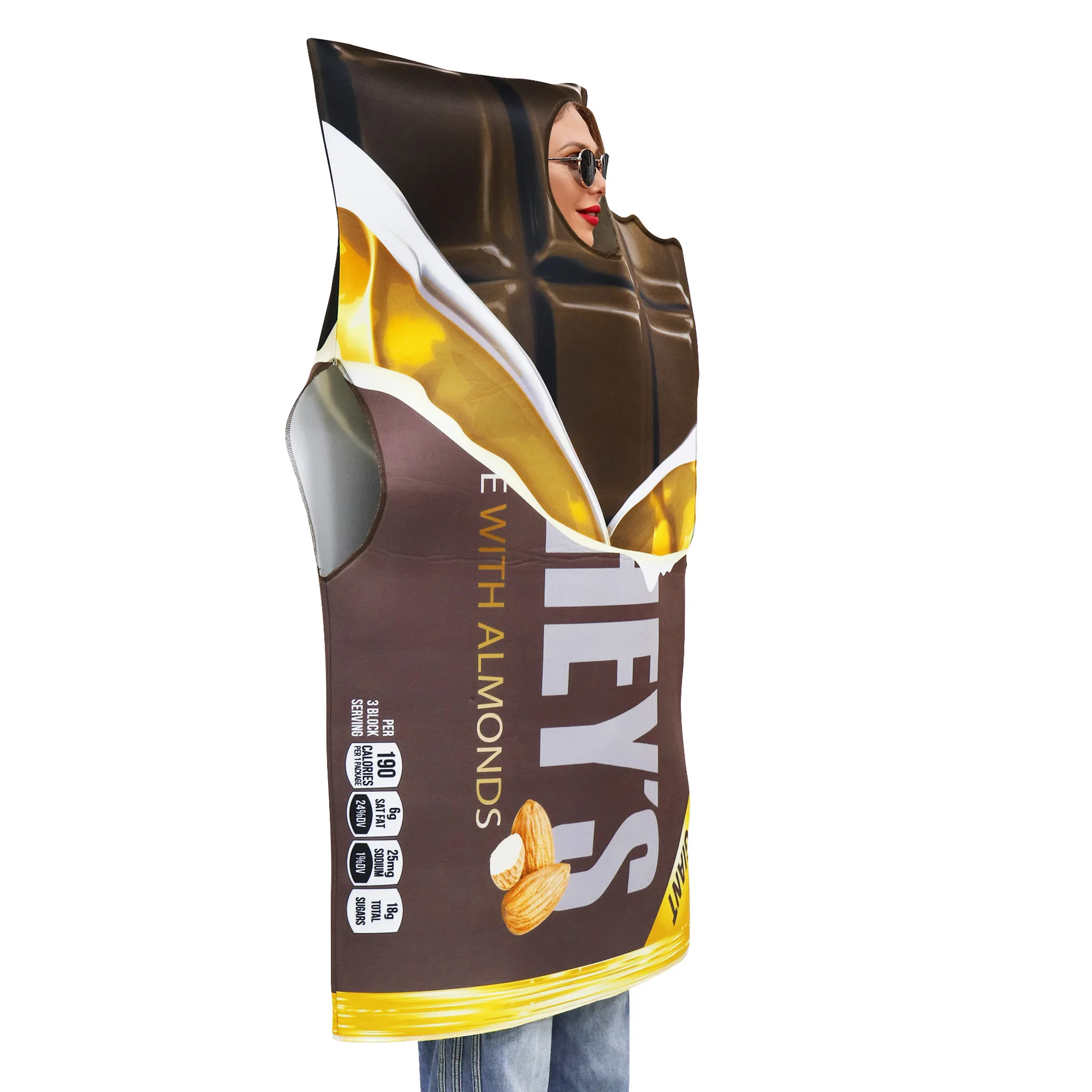 Halloween Adult Cosplay Mustard Ketchup Condiment Bottle Chocolate Fries Pizza Funny Dress for Carnival Role Play Stage Costumes