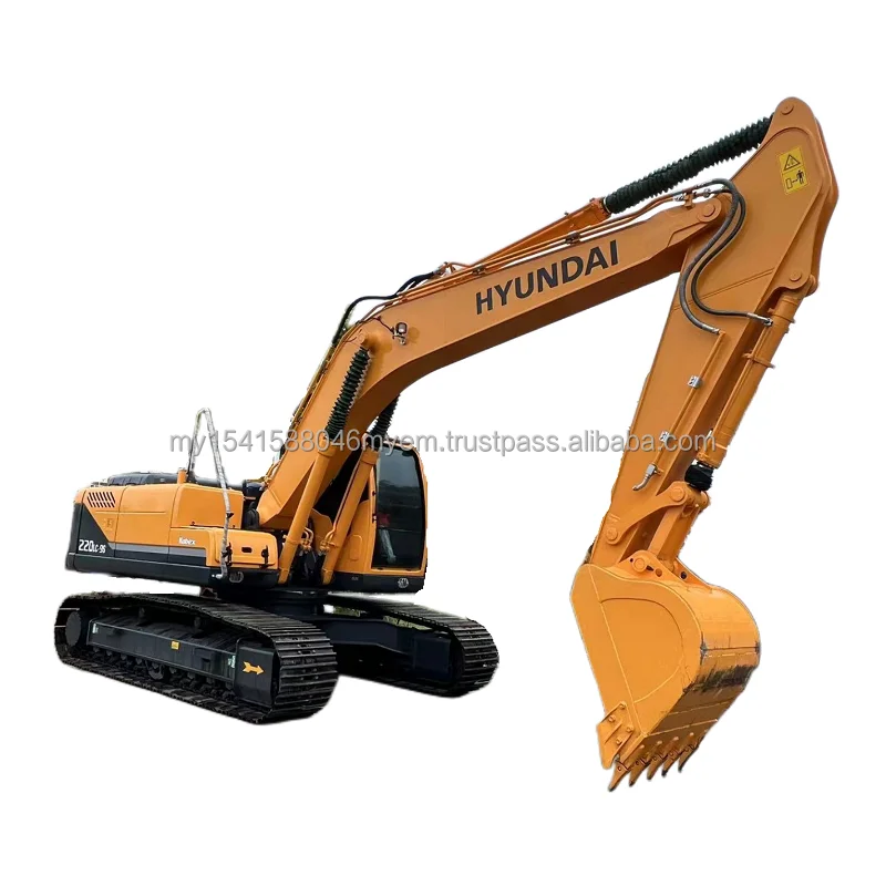 South Korea made Hyundai Robex 220-9s excavator 22ton 220Lc Hyundai excavator price