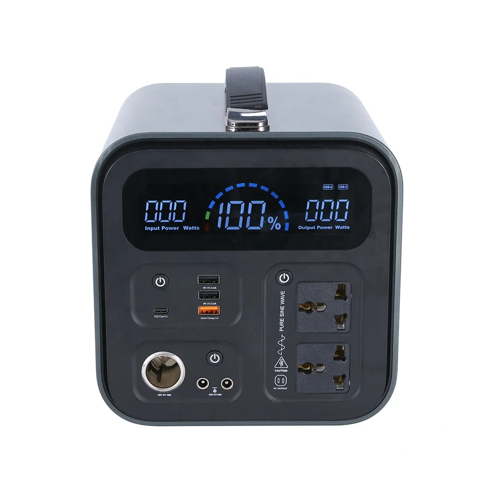 2021 New Design UA1100 1000 Watt Portable Power Station Outdoor Solar Generator Portable Rechargeable Power Station