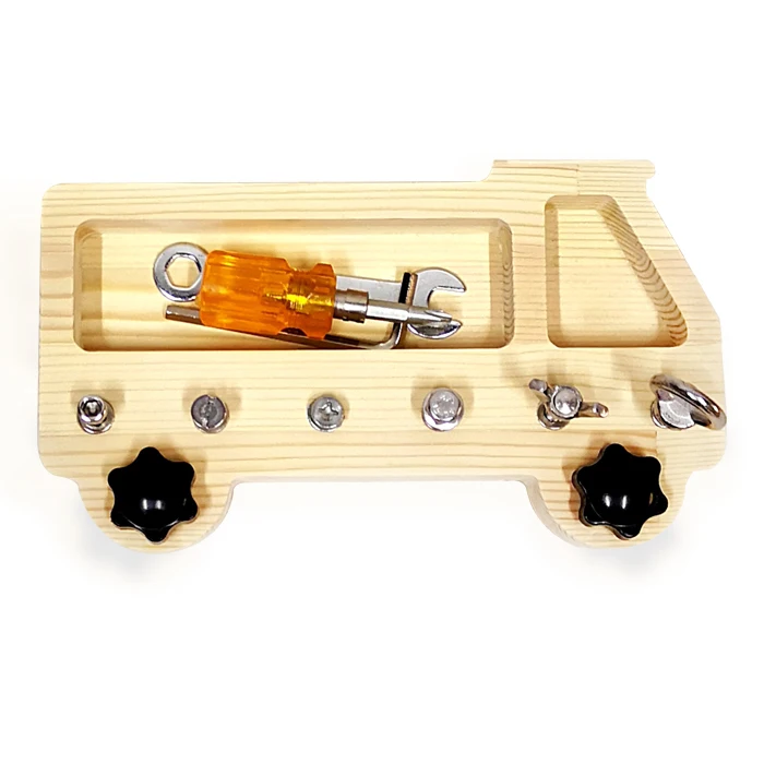 Other Educational Toys Play Fun Board Game Wooden Montessori Toddler Screwdriver Board