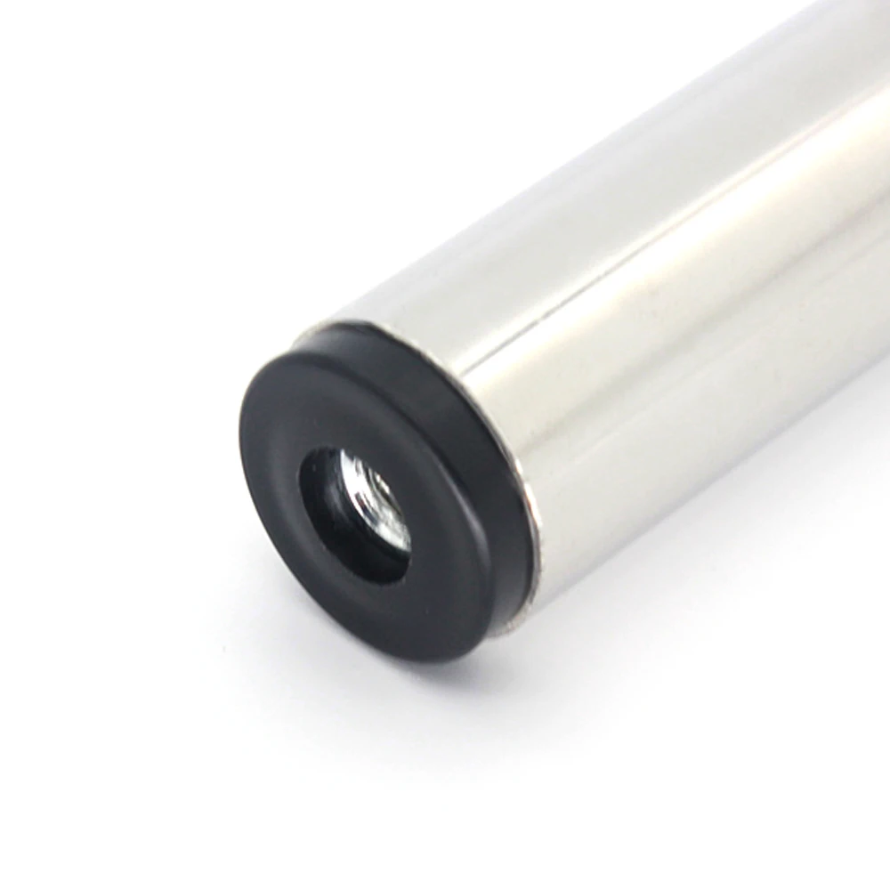 Furniture Chair Desk PVC Plastic White Pipe end cap Screw Nut Tube Plug Caster Wheel Thread Tube insert Adjustable leveling feet