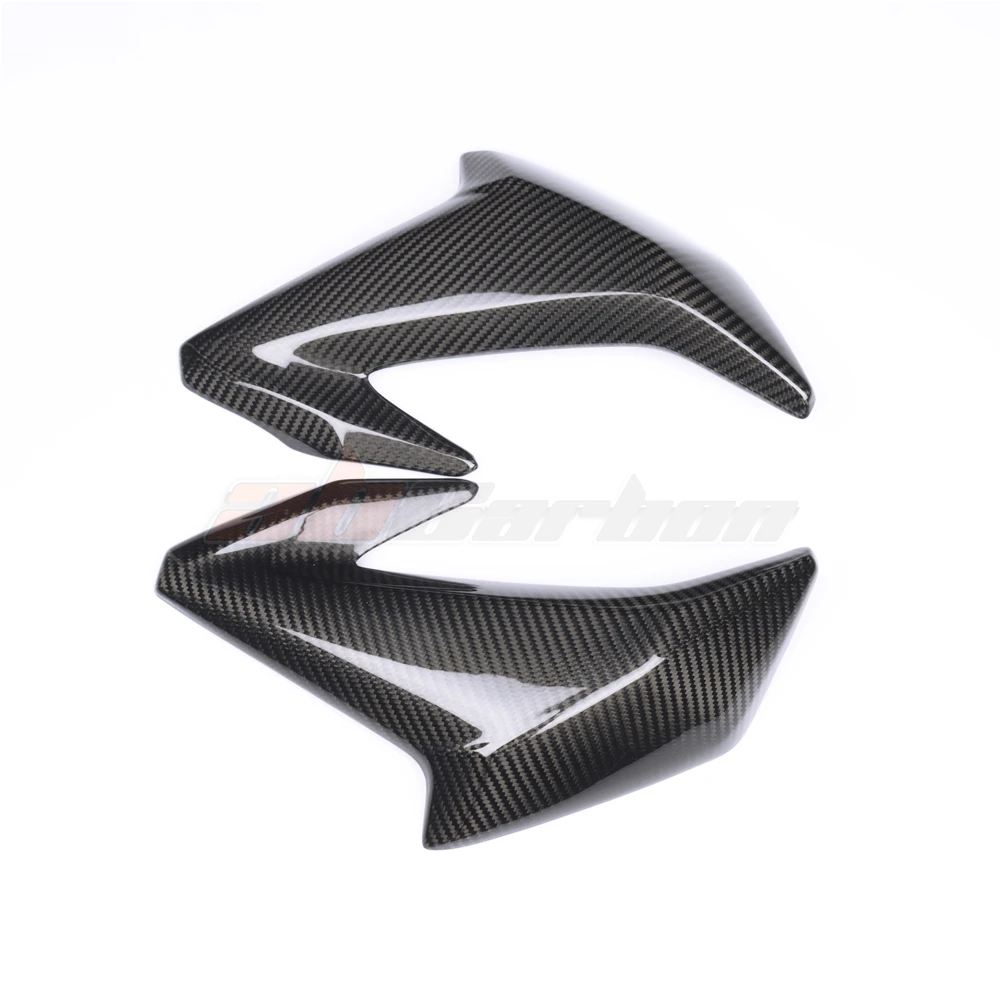 Motorcycle Side Panel Cover Cowl Farings Carbon Fiber Forged For Kawasaki Z900 2017-2019