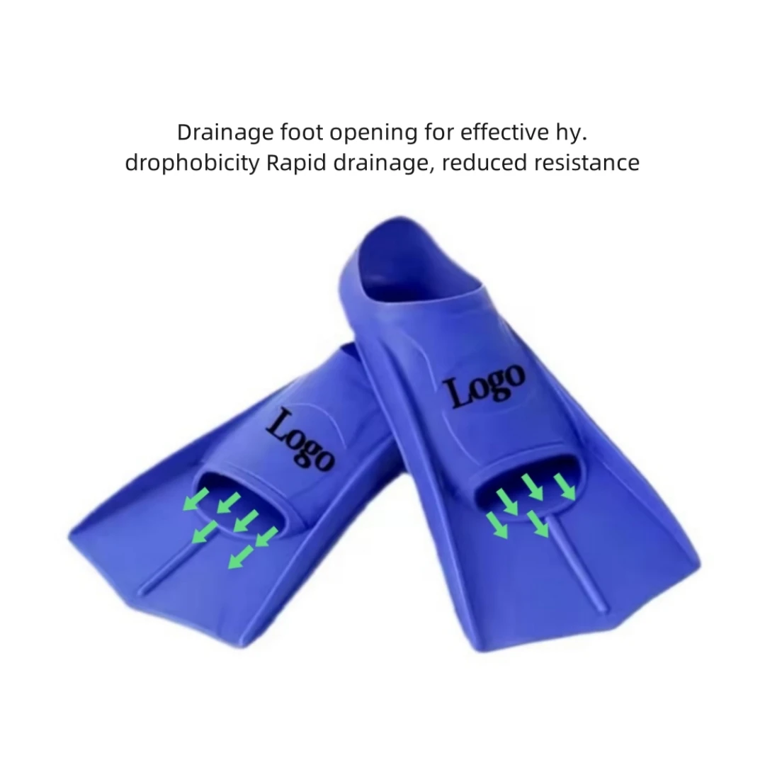 XXL Swimming Longs Fins Comfortable Silicone Flippers Size Suitable Beginners Adults for Swimming and Diving