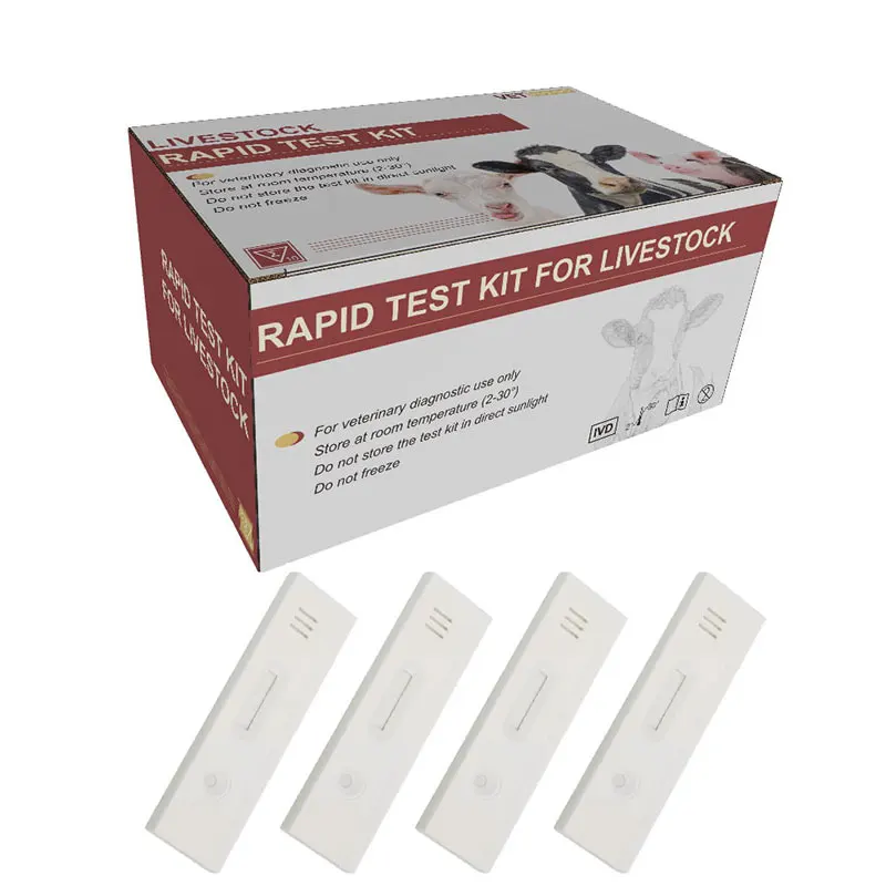 Veterinary Instrument Rapid Cow Cattle Pregnancy Test Strip Portable Pregnancy Test Kit