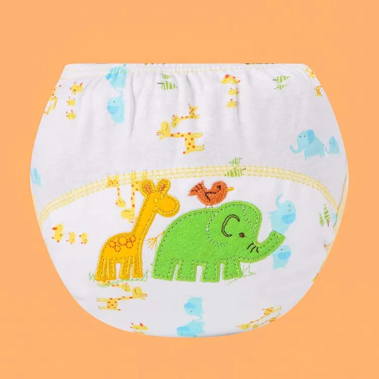 cartoon pattern waterproof baby diaper cloth