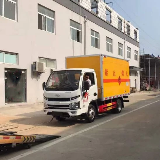 YUE JIN 6 Wheels 4x2 Dangerous Goods Transport Truck