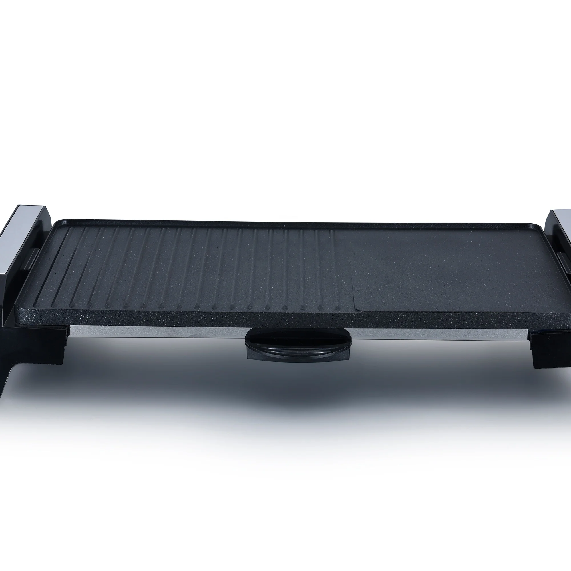 Eco Friendly Hoem Table Korean Style Smokeless 2 In 1  non-stick coating Electric grill with hot pot