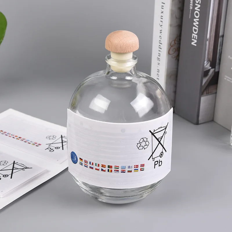 Waterproof Vinyl Synthetic Paper Label Perfume Cologne Floral Water Shampoo Bath Liquid Conditioner-Industrial Use Print