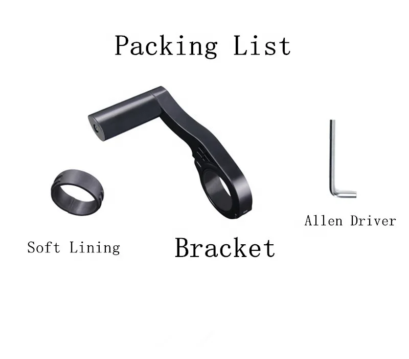 Bike Computer Handlebar Mount Holder Bicycle Speedometer Support Bracket Extender Extension Cycling Odometer Stand 31.8m