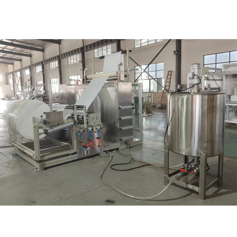 Disposable Non woven Cleaning Wet Tissues Baby Wiping Towel Making Machine