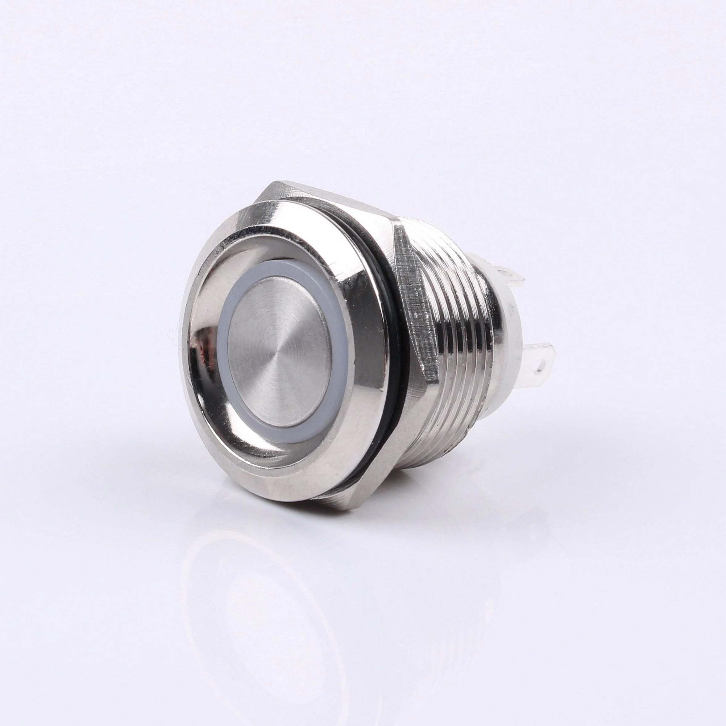 19mm metal push button switch 6A high current short Latching point modified miniature waterproof button