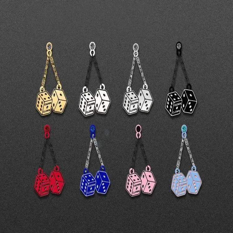 Zinc Alloy Lion Club Government School Souvenir Badge Die Casting Antique Gold 3D Hard Soft Enamel Pin with Rhinestones