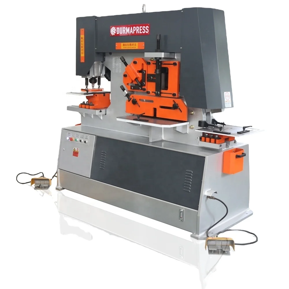 High Quality Iron Worker Punch and Shear Machine Channel Steel Angle Cutting Punching And Shearing Machine Ironworker