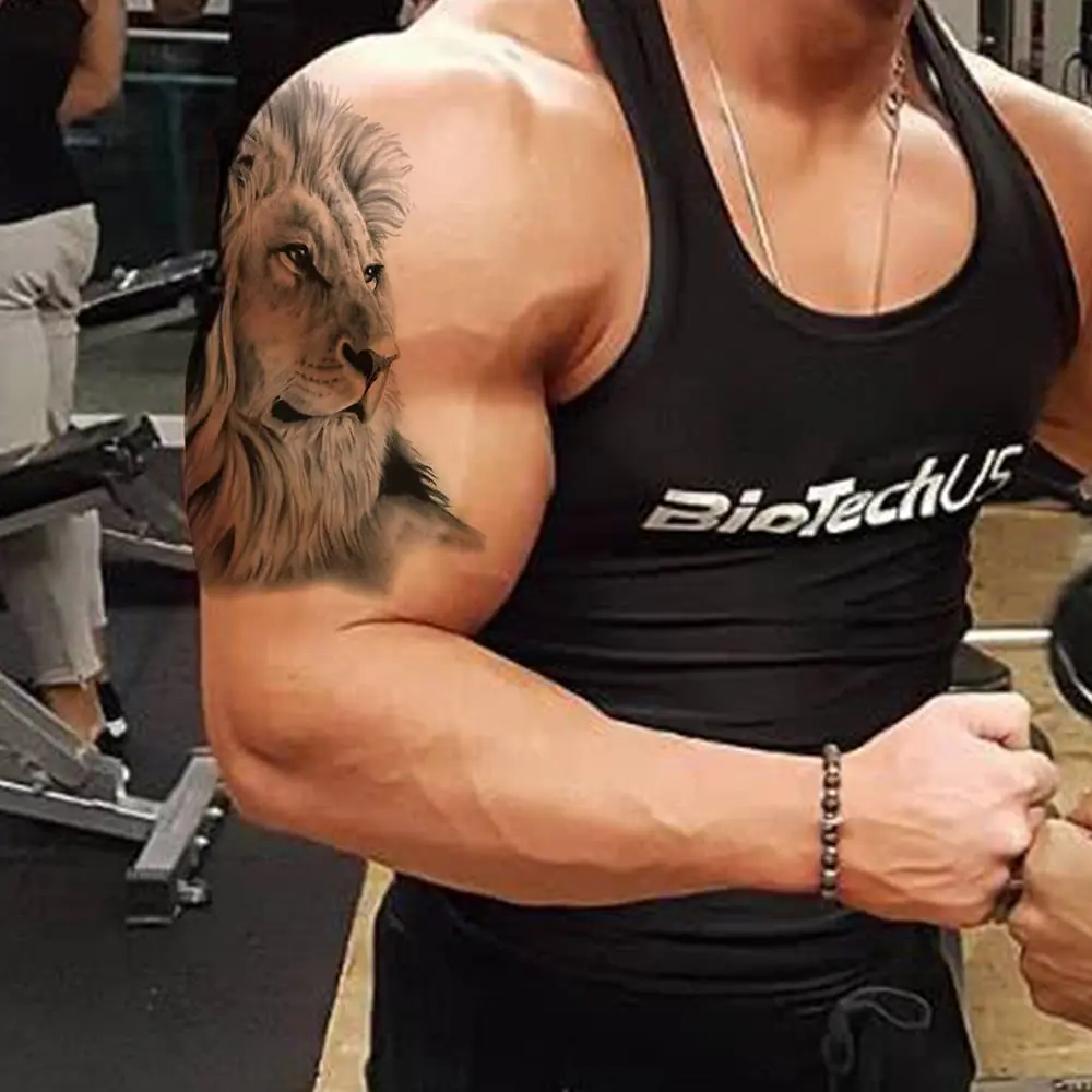 Long Lasting Small Half Arm Temporary Easy To Remove Arm Tattoos Templates Stencil Stickers